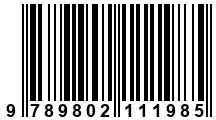 Código de Barras de '.9789802111985.'