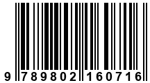 Código de Barras de '.9789802160716.'