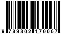 Código de Barras de '.9789802170067.'