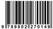 Código de Barras de '.9789802270149.'