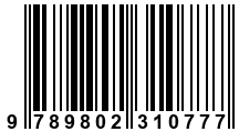 Código de Barras de '.9789802310777.'