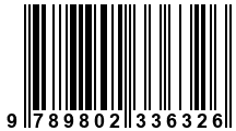 Código de Barras de '.9789802336326.'