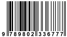 Código de Barras de '.9789802336777.'