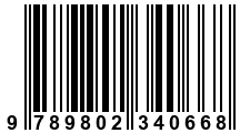 Código de Barras de '.9789802340668.'