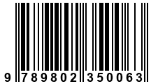 Código de Barras de '.9789802350063.'