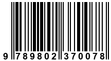Código de Barras de '.9789802370078.'