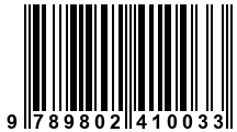 Código de Barras de '.9789802410033.'