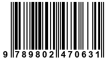 Código de Barras de '.9789802470631.'