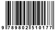 Código de Barras de '.9789802510177.'