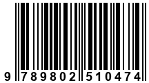 Código de Barras de '.9789802510474.'