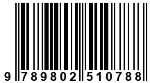 Código de Barras de '.9789802510788.'