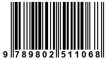 Código de Barras de '.9789802511068.'