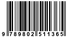Código de Barras de '.9789802511365.'
