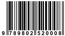 Código de Barras de '.9789802520008.'
