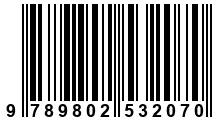 Código de Barras de '.9789802532070.'
