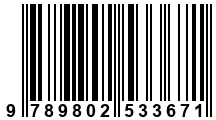 Código de Barras de '.9789802533671.'
