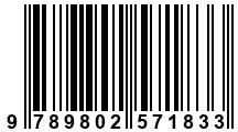 Código de Barras de '.9789802571833.'