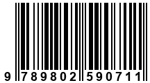 Código de Barras de '.9789802590711.'