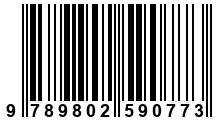 Código de Barras de '.9789802590773.'