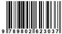 Código de Barras de '.9789802623037.'
