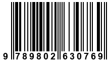 Código de Barras de '.9789802630769.'