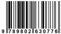 Código de Barras de '.9789802630776.'
