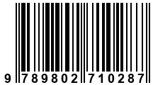 Código de Barras de '.9789802710287.'