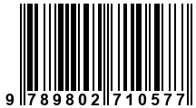 Código de Barras de '.9789802710577.'