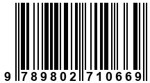 Código de Barras de '.9789802710669.'