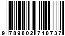 Código de Barras de '.9789802710737.'