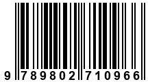 Código de Barras de '.9789802710966.'