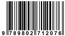 Código de Barras de '.9789802712076.'