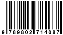 Código de Barras de '.9789802714087.'
