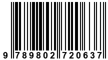 Código de Barras de '.9789802720637.'