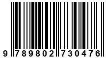 Código de Barras de '.9789802730476.'