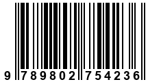 Código de Barras de '.9789802754236.'