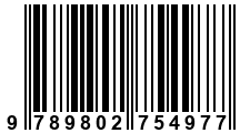 Código de Barras de '.9789802754977.'
