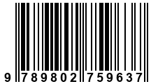 Código de Barras de '.9789802759637.'