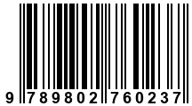 Código de Barras de '.9789802760237.'