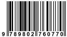 Código de Barras de '.9789802760770.'