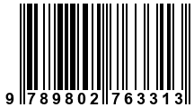 Código de Barras de '.9789802763313.'