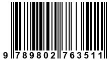 Código de Barras de '.9789802763511.'