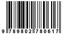 Código de Barras de '.9789802780617.'