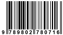 Código de Barras de '.9789802780716.'