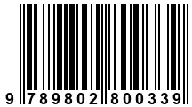 Código de Barras de '.9789802800339.'