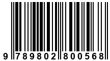 Código de Barras de '.9789802800568.'