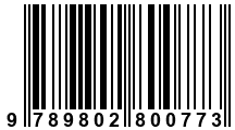 Código de Barras de '.9789802800773.'