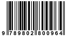 Código de Barras de '.9789802800964.'