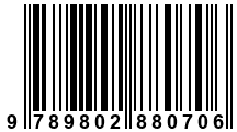 Código de Barras de '.9789802880706.'