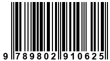 Código de Barras de '.9789802910625.'